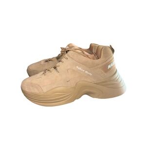 Discontinued, Naked Wolfe Women's Tan and Brown Trainers 13 beige Chunky Sneaker